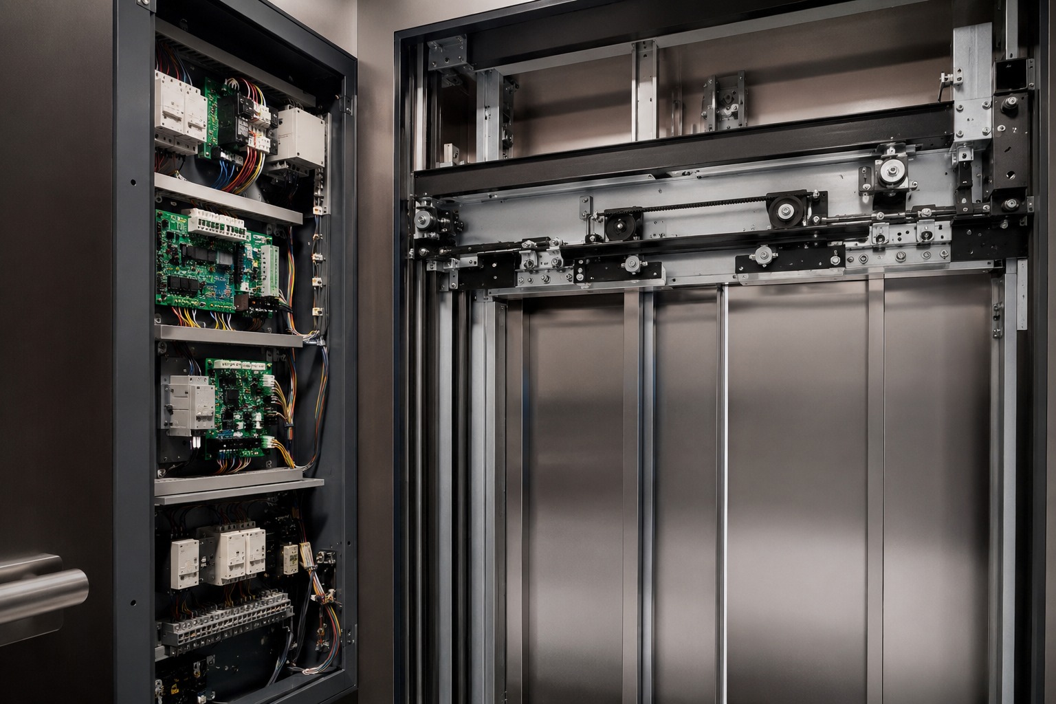 Painel de porta de elevador no Brasil: guia técnico