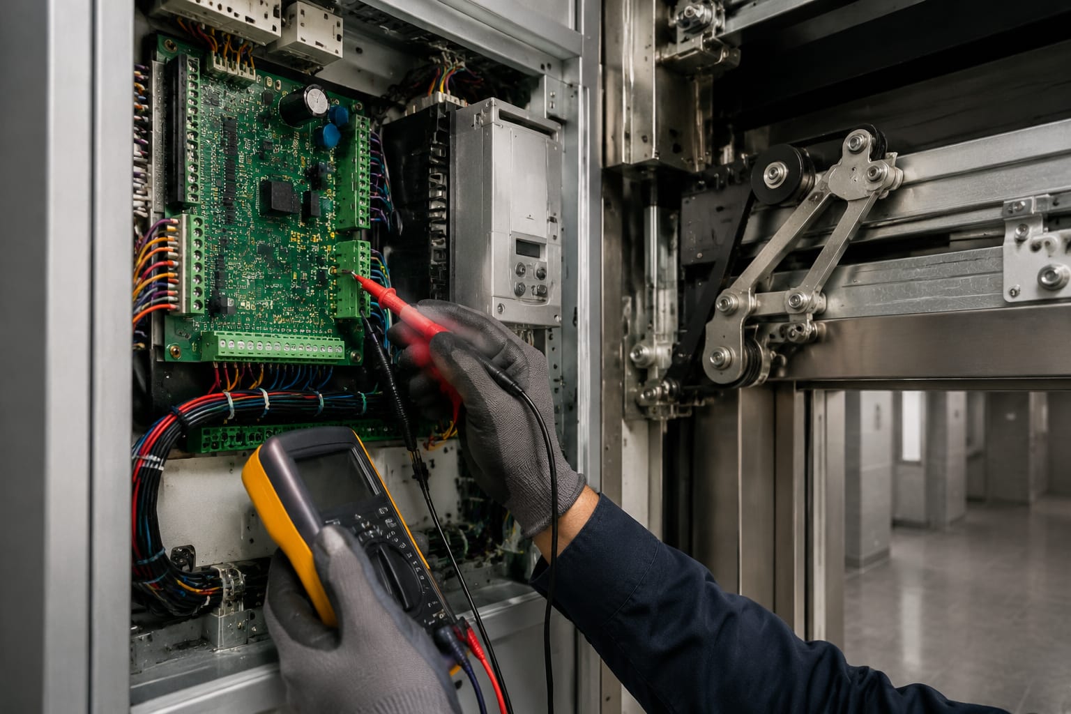 Painel de porta de elevador no Brasil: guia técnico