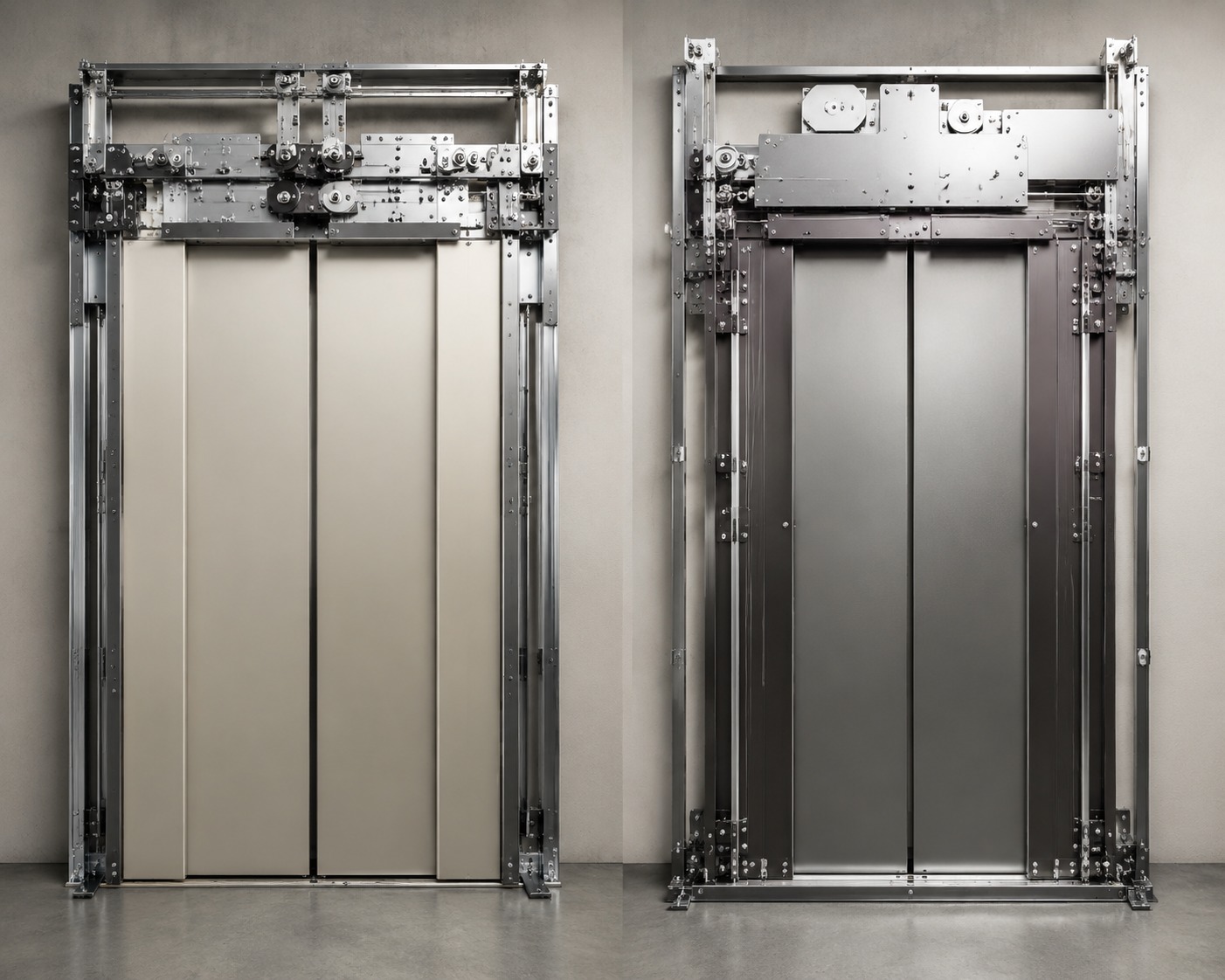 Placas de suspensão de portas de elevador no Brasil