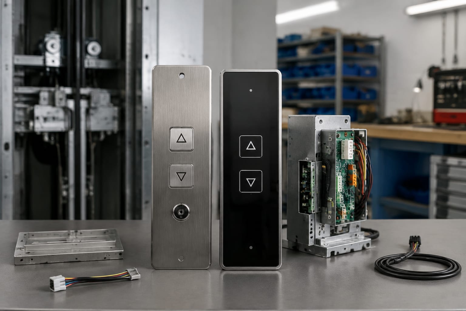 Painel touch para elevador: falhas, compatibilidade e retrofit