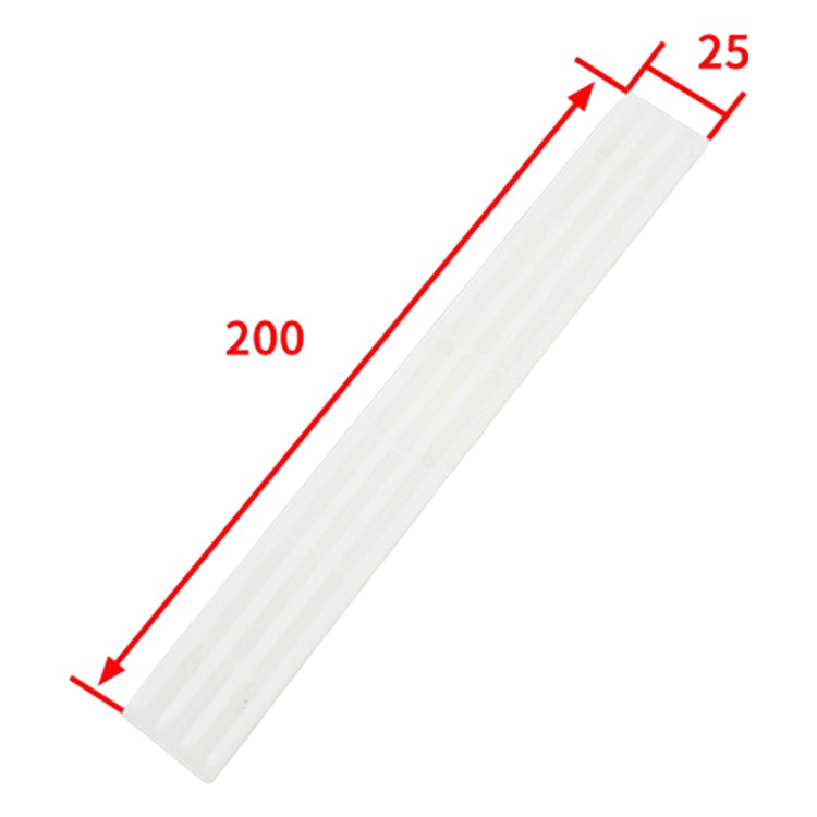 Revestimento de sapata 3 em 1 200x25mm acessórios de elevador peças de reposição