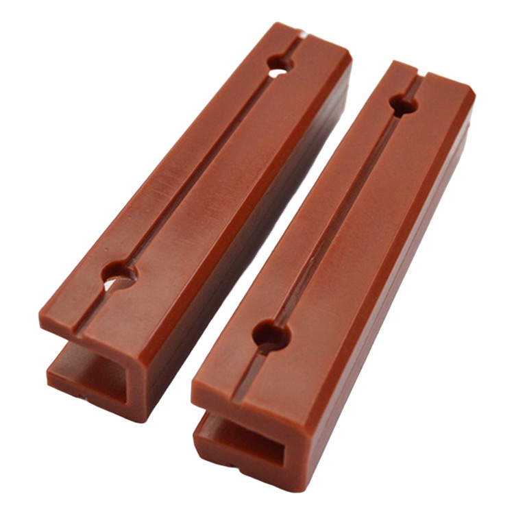 Revestimento de sapata de carro 140x16mm, revestimento de sapata guia, acessórios de elevador e peças de reposição