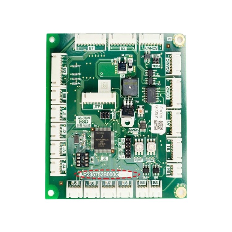 Placa de comunicação de carro Mitsubishi peças de elevador