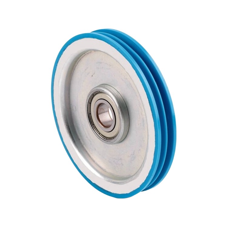 Roda de suspensão da porta dupla ranhura 140x20x6204 peças de elevador acessórios de elevador