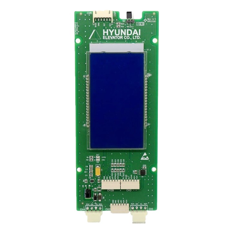Placa de exibição LCD HYUNDAY, peças de elevador, acessórios de elevador