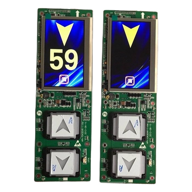 Placa de exibição LCD OTIS, peças de elevador, acessórios de elevador