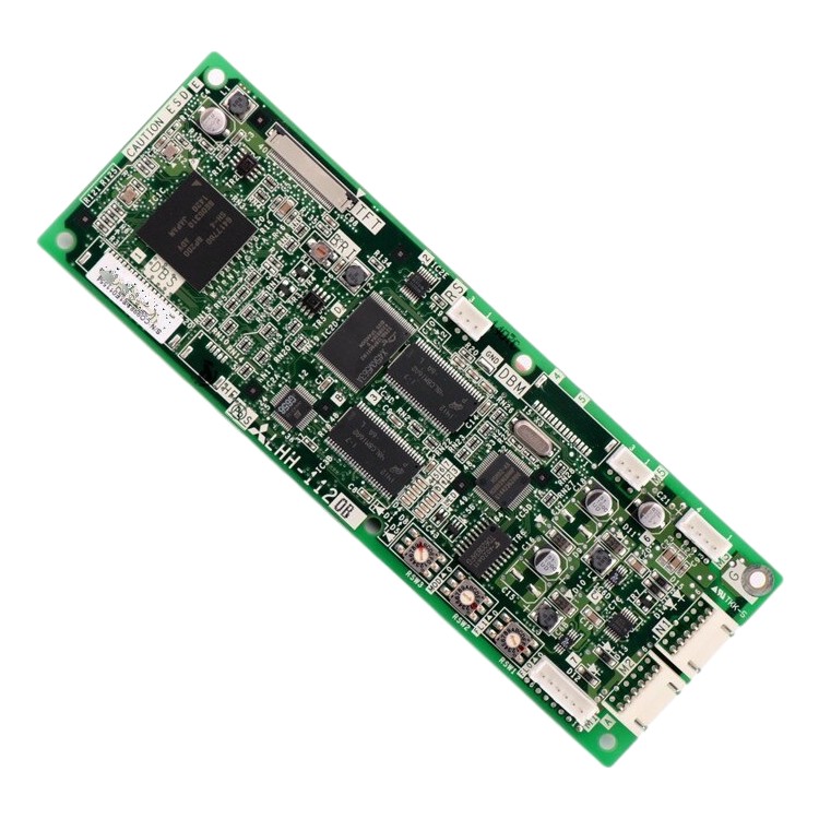 Placa de controle de exibição LCD Mitsubishi, peças de elevador, acessórios de elevador