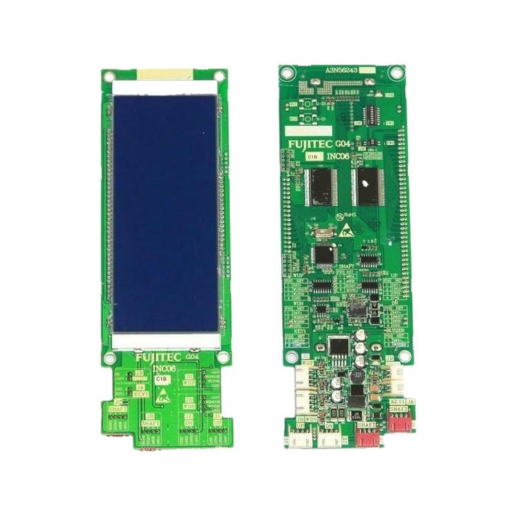 Placa de exibição de chamada externa LCD, peças de elevador, acessórios de elevador