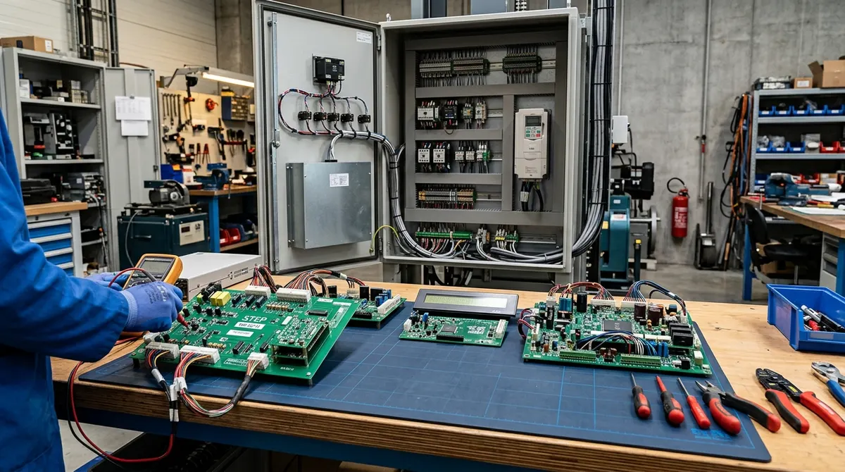 Placa de sinal do sistema de controle de elevador STEP SM-02-H para sistema de controle STEP