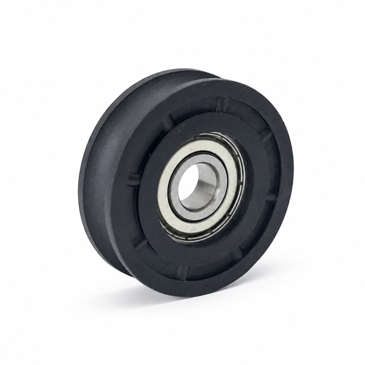 Roda de suspensão de porta de nylon