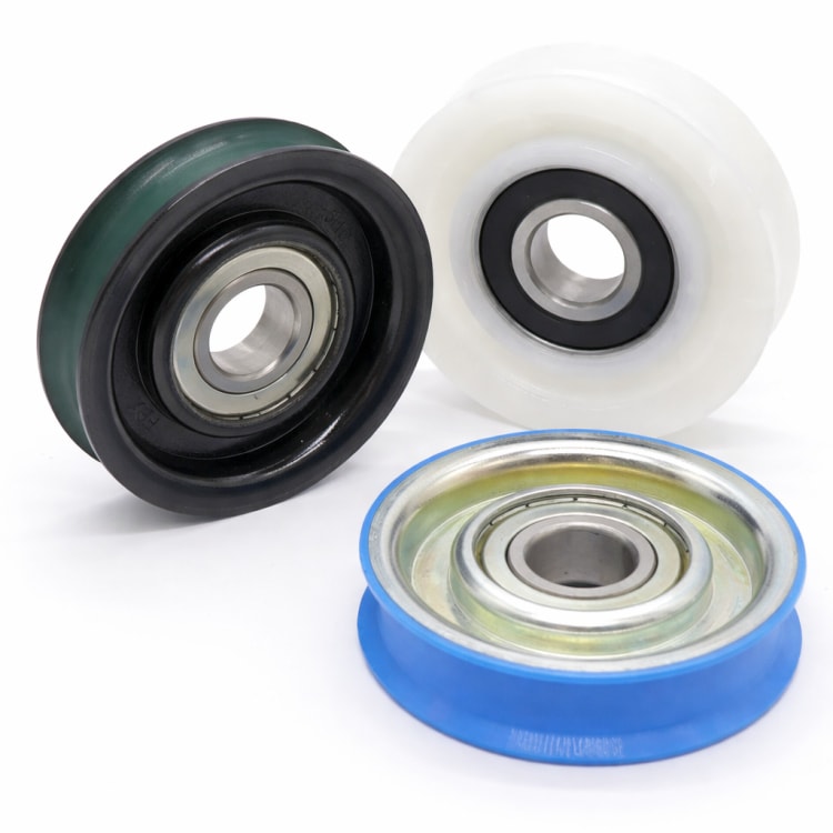 Roda de suspensão de porta de nylon